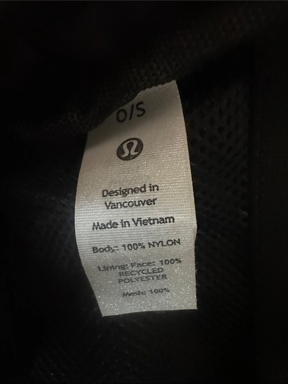 lululemon athletica Black Tech Waist Pack / Belt Bag